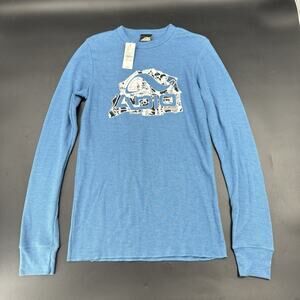 NWT Vintage Adio Skateboard Shirt Long Sleeve Thermal Skater Y2K Bam Margera HTF